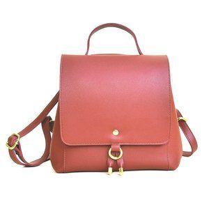 100% Vegan Leather Backpack/ Messenger Bag